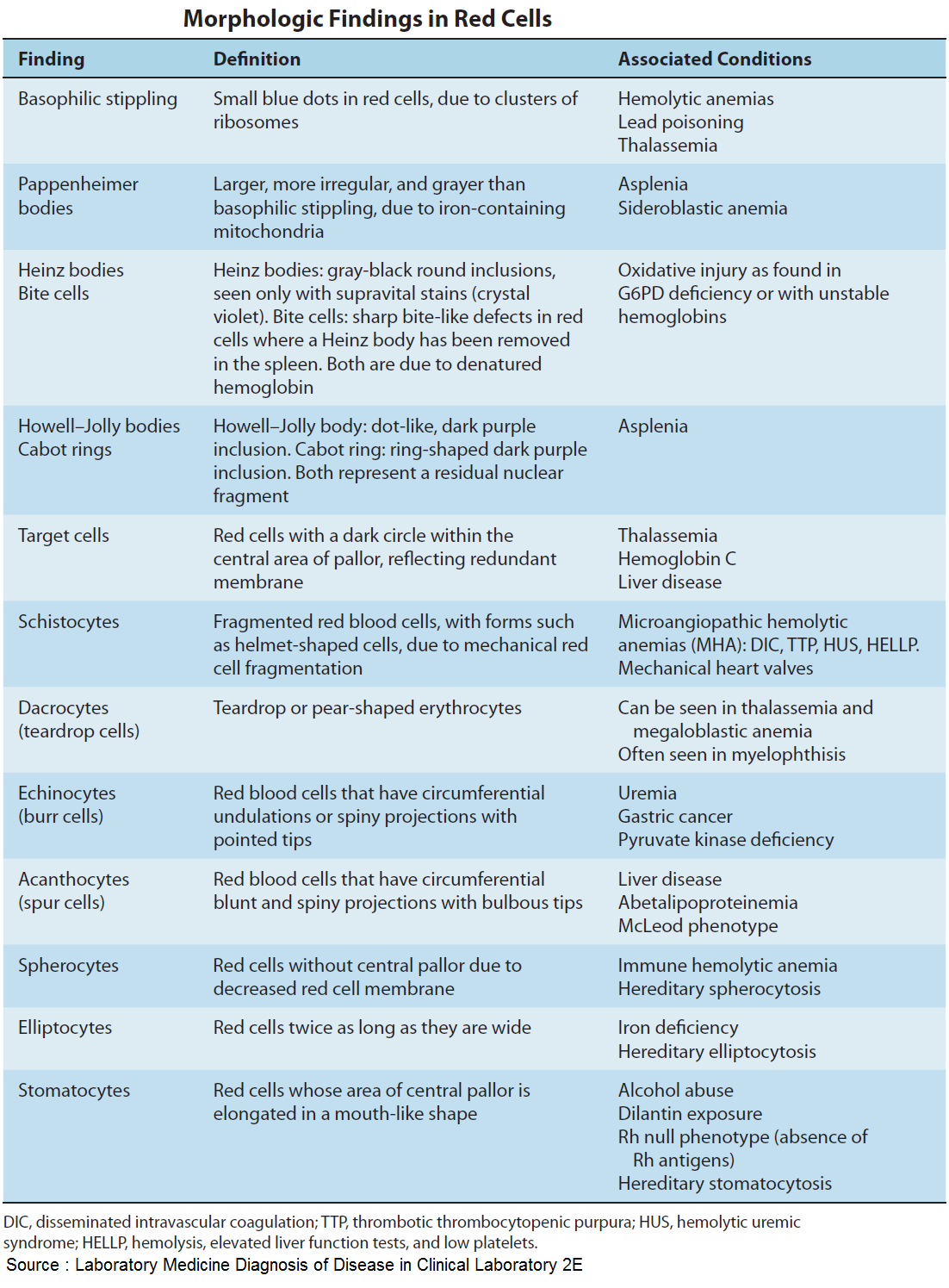 Peripheral smear – RBC – Histopathology.guru